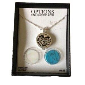 NEW Super Mom Interchangeable Pendant Necklace